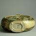 Flattened circular vase by Knud Kyhn for Royal Copenhagen A1095 - Freeforms