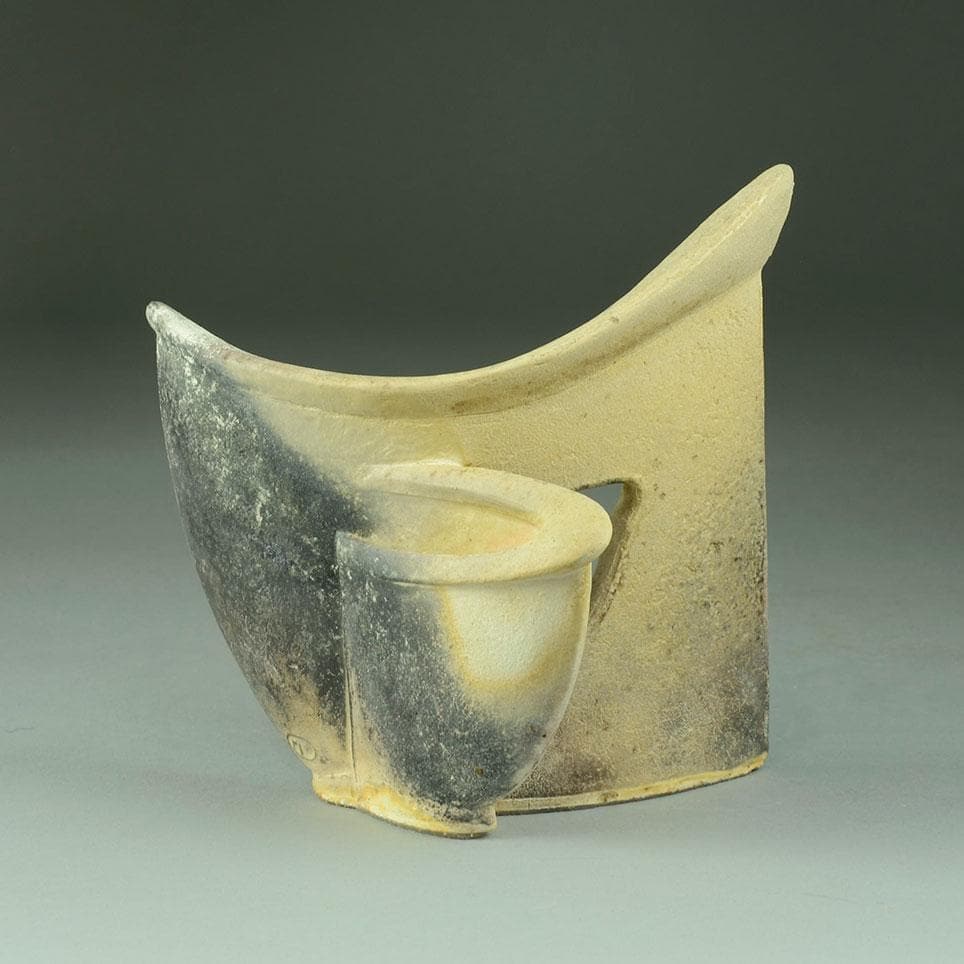 "Form Against Time" sculpture by Martin McWilliam C5382 - Freeforms