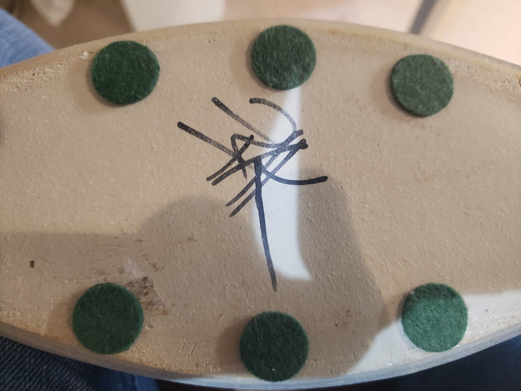 Frank Schillo, very large stoneware sculptural vase with white glaze E7316 - Freeforms