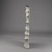 Frank Schillo, very large stoneware sculptural vase with white glaze E7316 - Freeforms