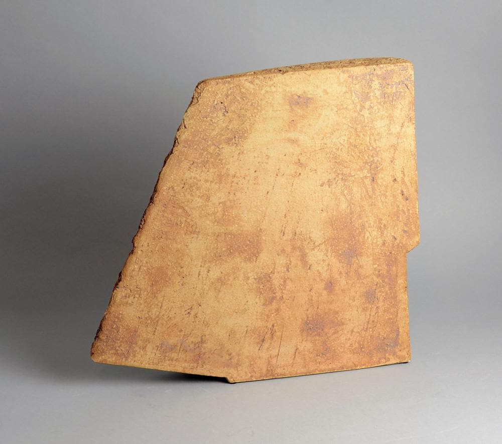 Fritz Vehring, Germany Unique stoneware "Helm" sculpture N9805 - Freeforms