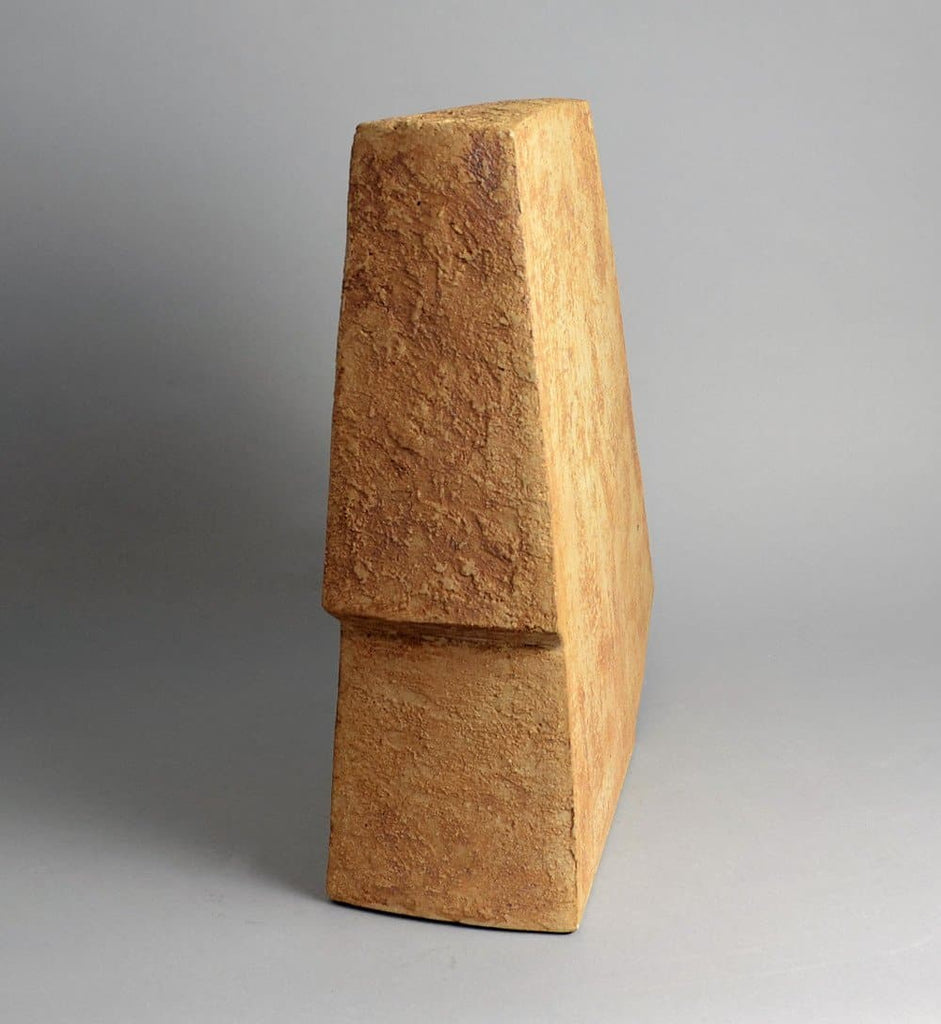 Fritz Vehring, Germany Unique stoneware "Helm" sculpture N9805 - Freeforms