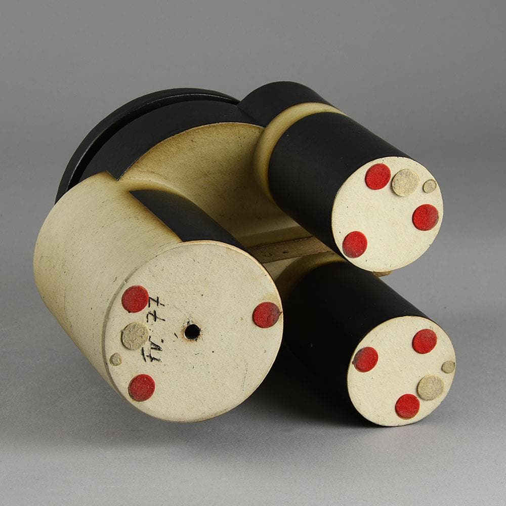 Fritz Vehring, Germany, unique stoneware sculpture E7303 - Freeforms