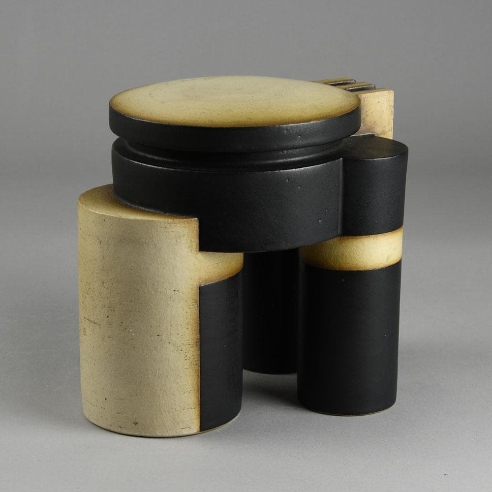 Fritz Vehring, Germany, unique stoneware sculpture E7303 - Freeforms