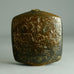 Gerald Weigel, own studio, vase with brown glaze C5493 - Freeforms