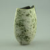 Gerburg Karthausen, stoneware vase with black and white glaze D6153 - Freeforms