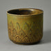 Gerd Bogelund for Royal Copenhagen large vase with solfatara glaze G9346 - Freeforms