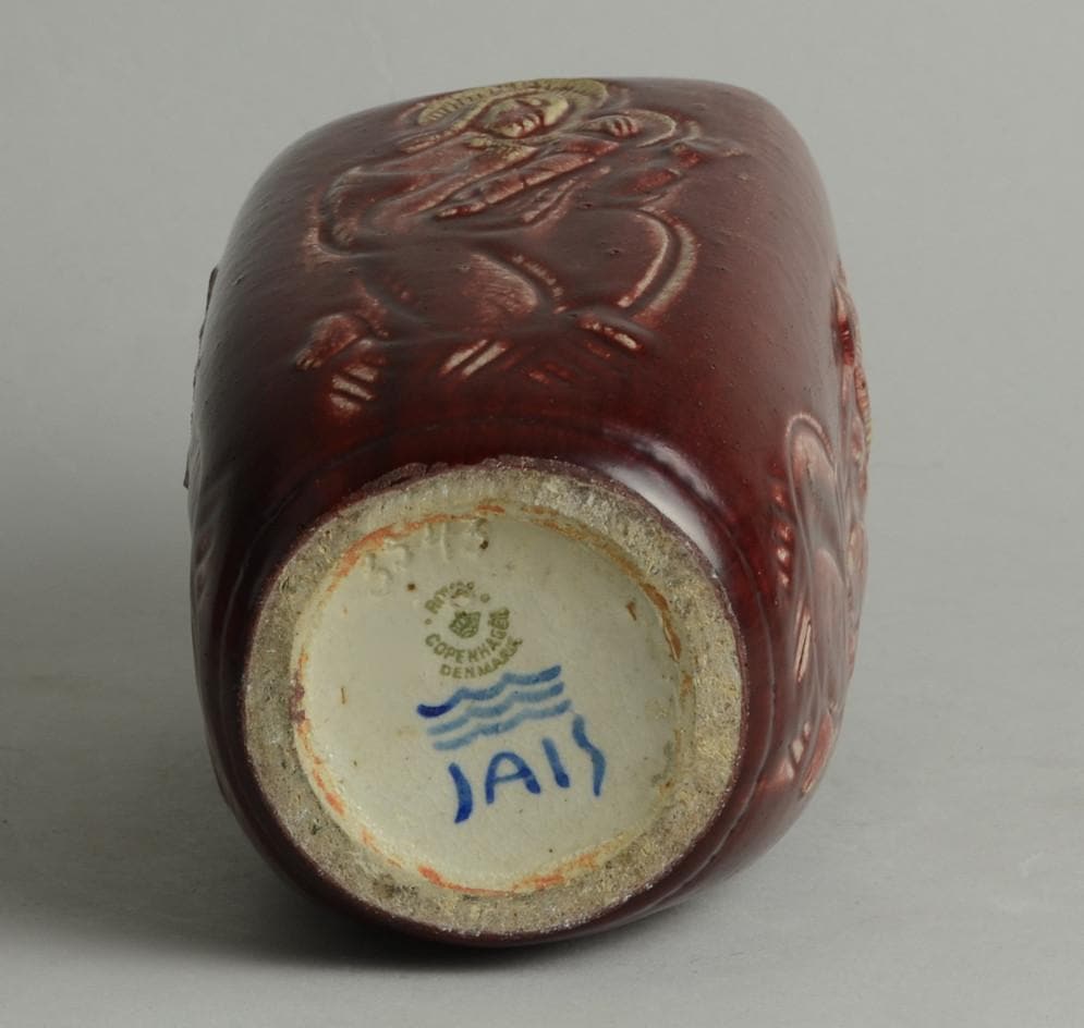 "Gifts of the Magi" Vase by Jais Nielsen for Royal Copenhagen N1967 - Freeforms