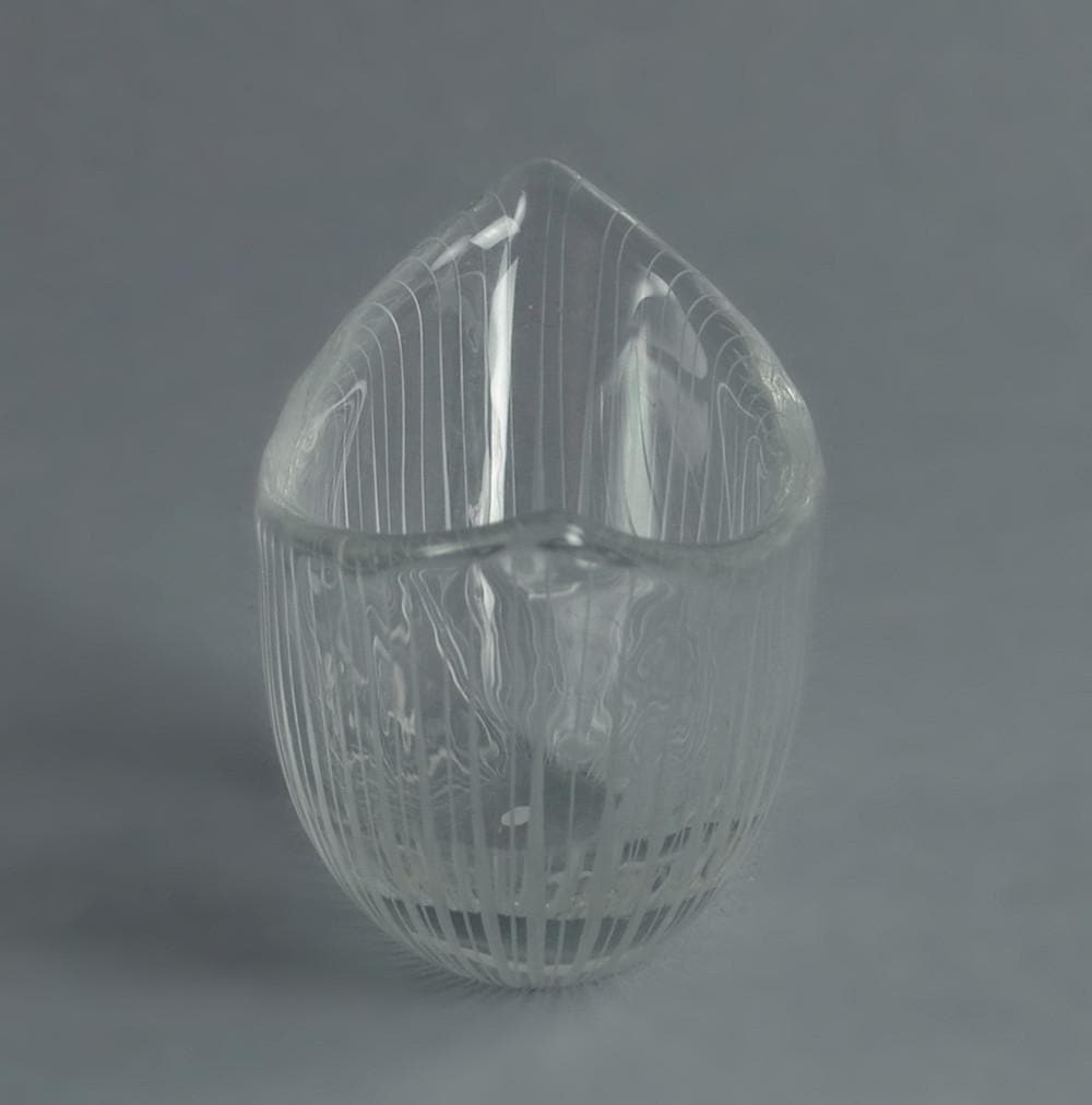 Glass bowl by Tapio Wirkkala for Iittala A1816 - Freeforms