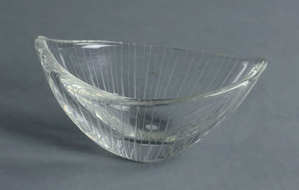 Glass bowl by Tapio Wirkkala for Iittala A1853 - Freeforms