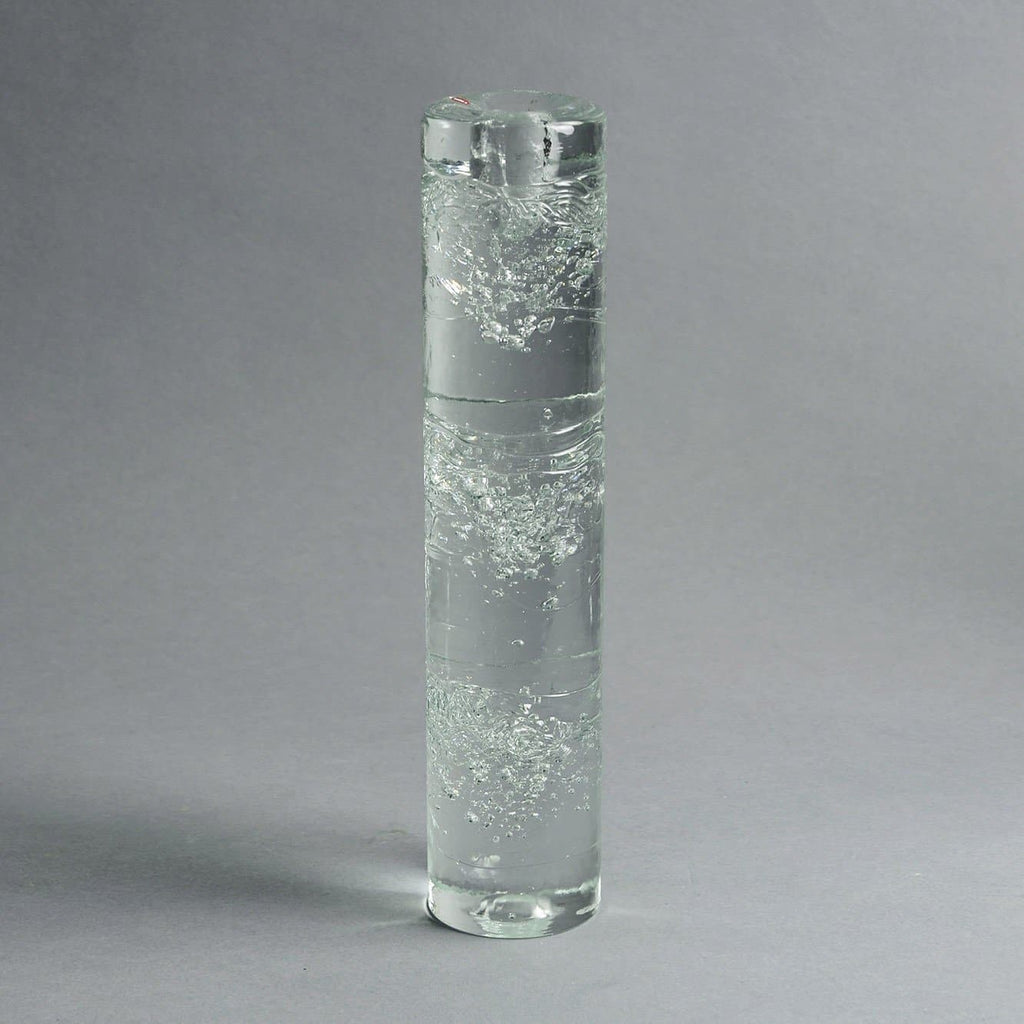 Glass candlestick by Timo Sarpaneva for Iittala A1661 - Freeforms