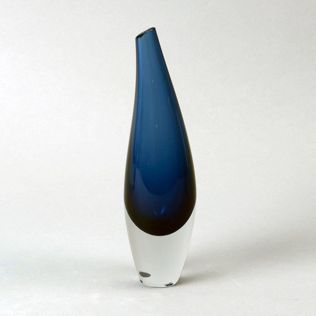 Glass "Fish Bladder" vase by Tapio Wirkkala for Iittala N5333 - Freeforms