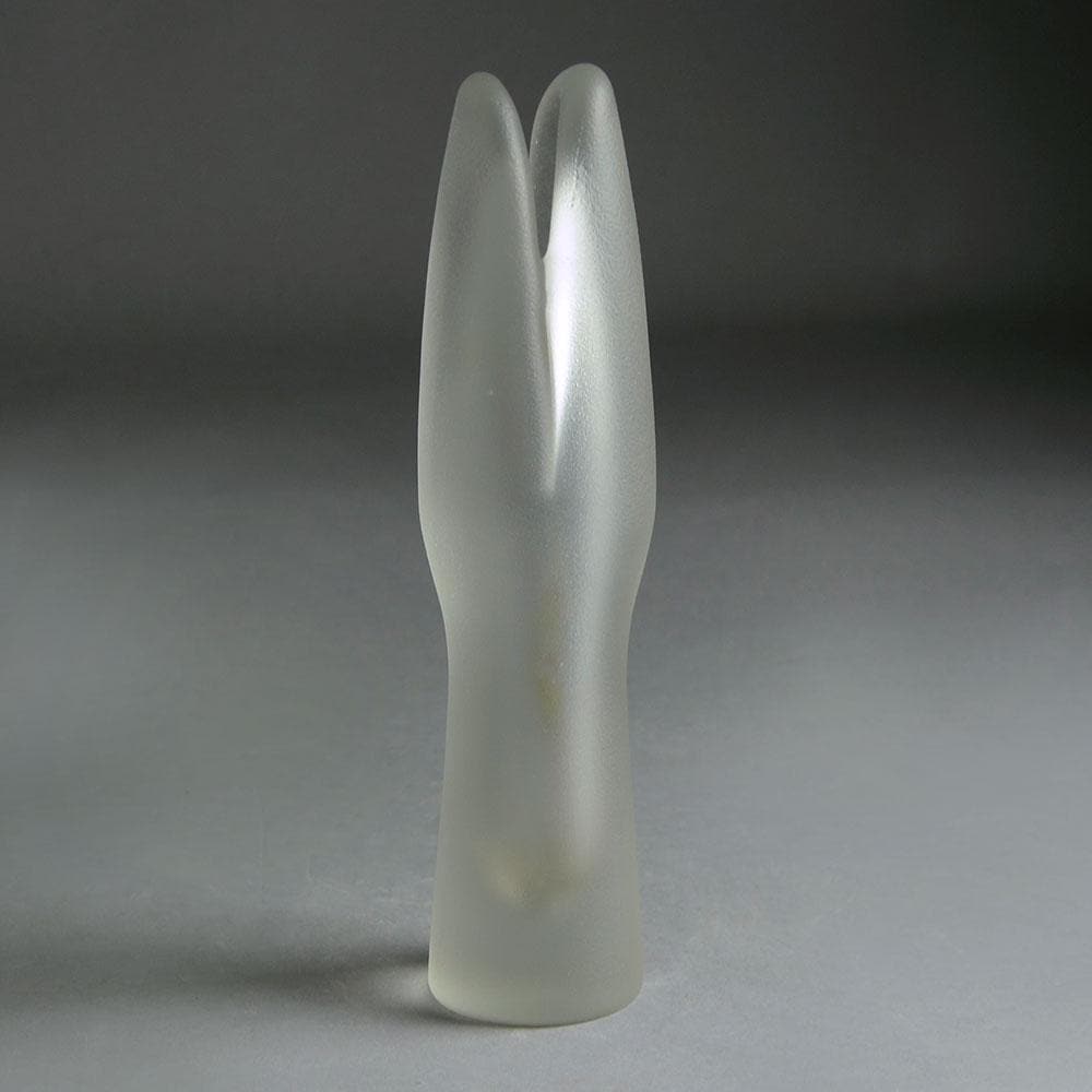 Glass "Hauenleuat" vase by Timo Sarpaneva for Iittala D6309 - Freeforms