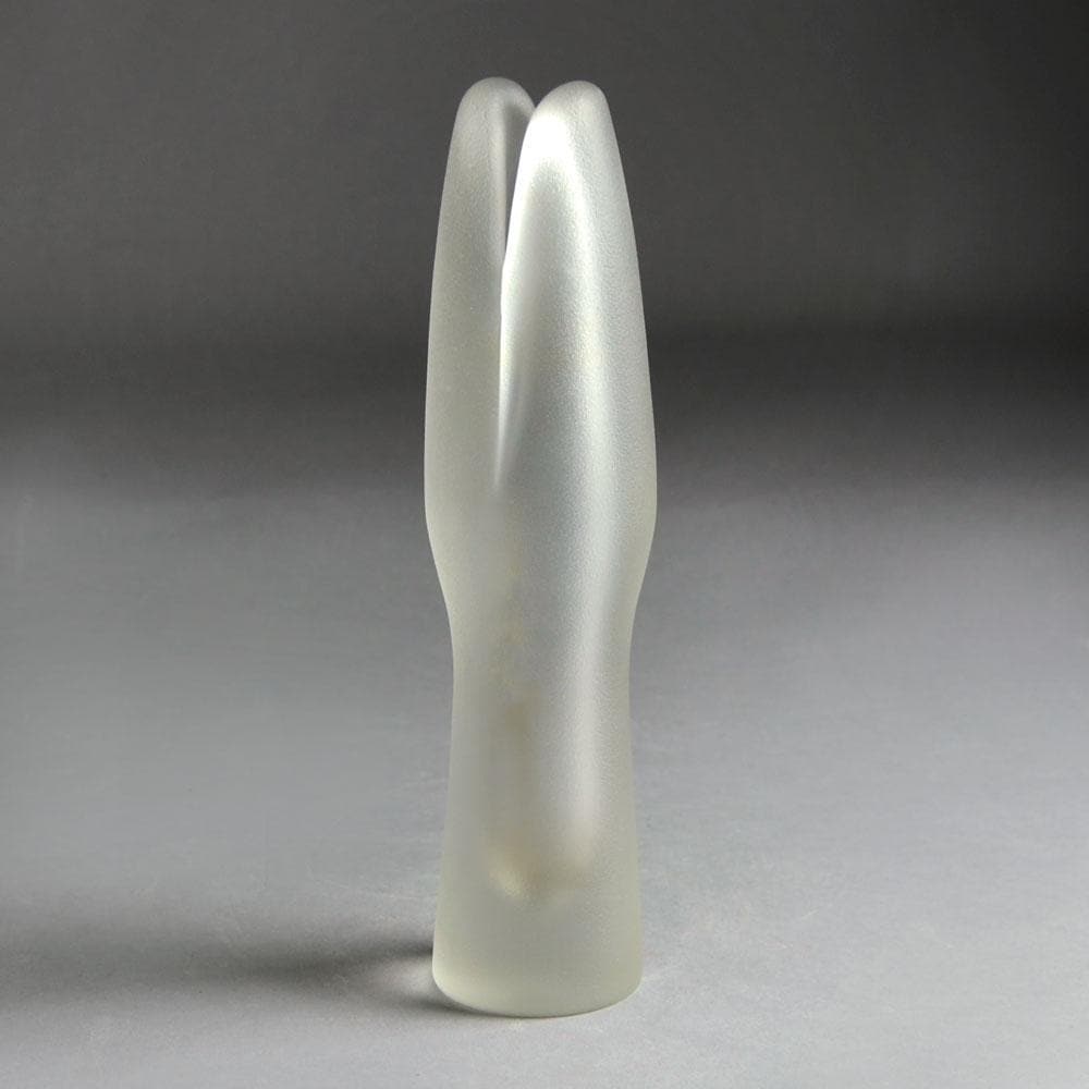 Glass "Hauenleuat" vase by Timo Sarpaneva for Iittala D6309 - Freeforms