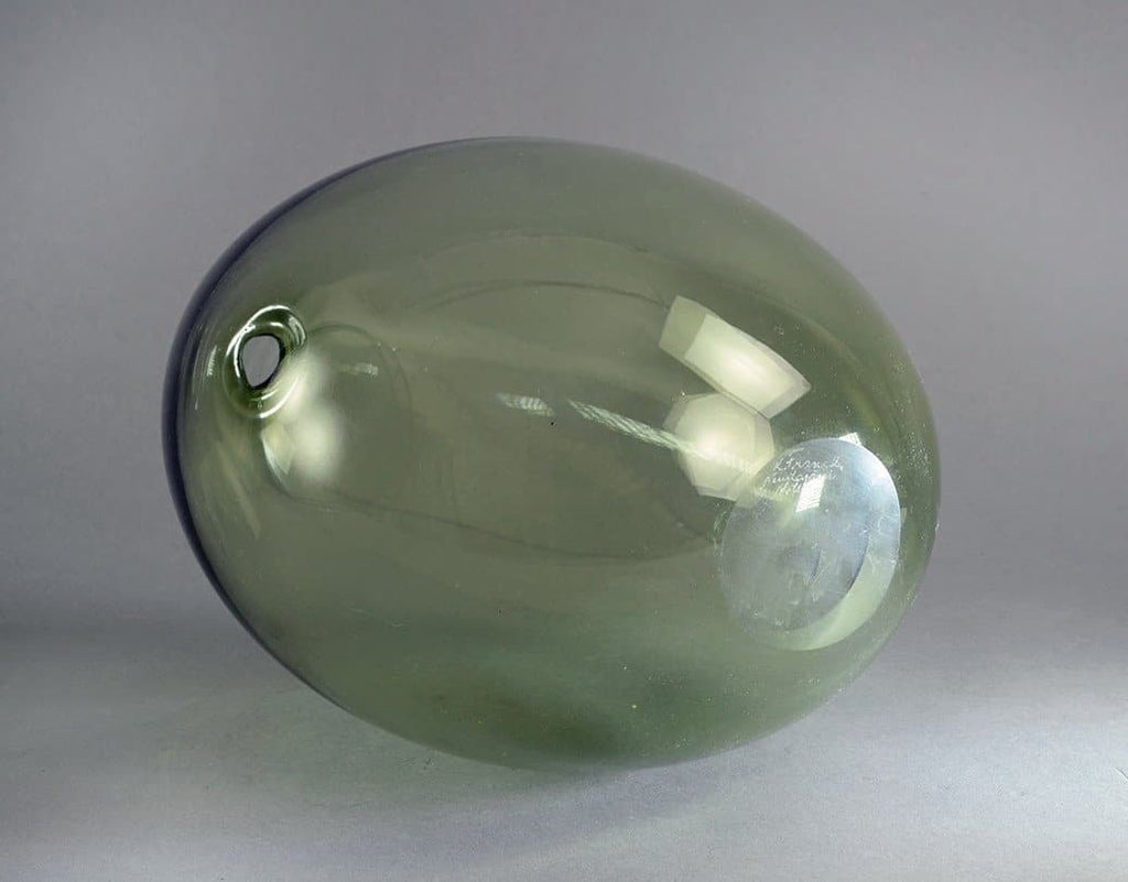 Glass "Soap Bubble" vase by Kaj Franck for Nuutäjarvi-Nottsjö B3365 - Freeforms