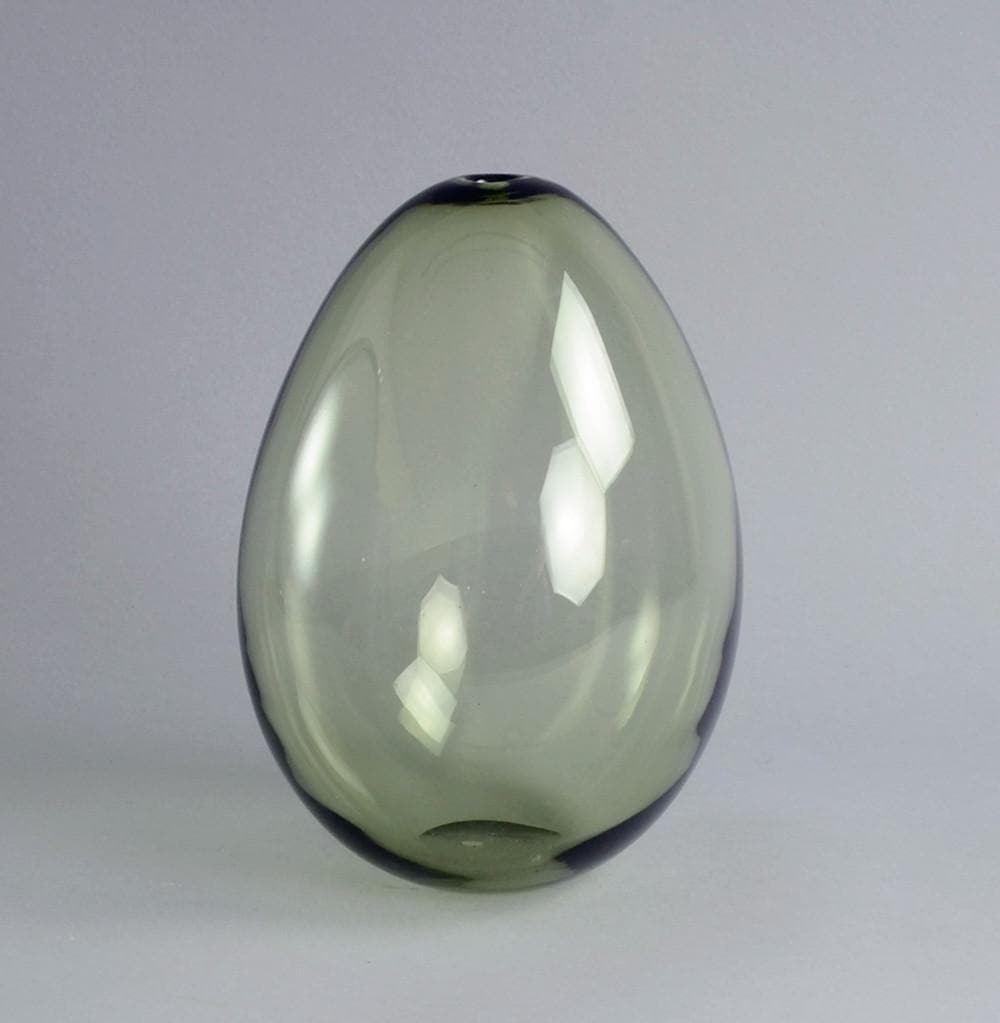 Glass "Soap Bubble" vase by Kaj Franck for Nuutäjarvi-Nottsjö B3365 - Freeforms