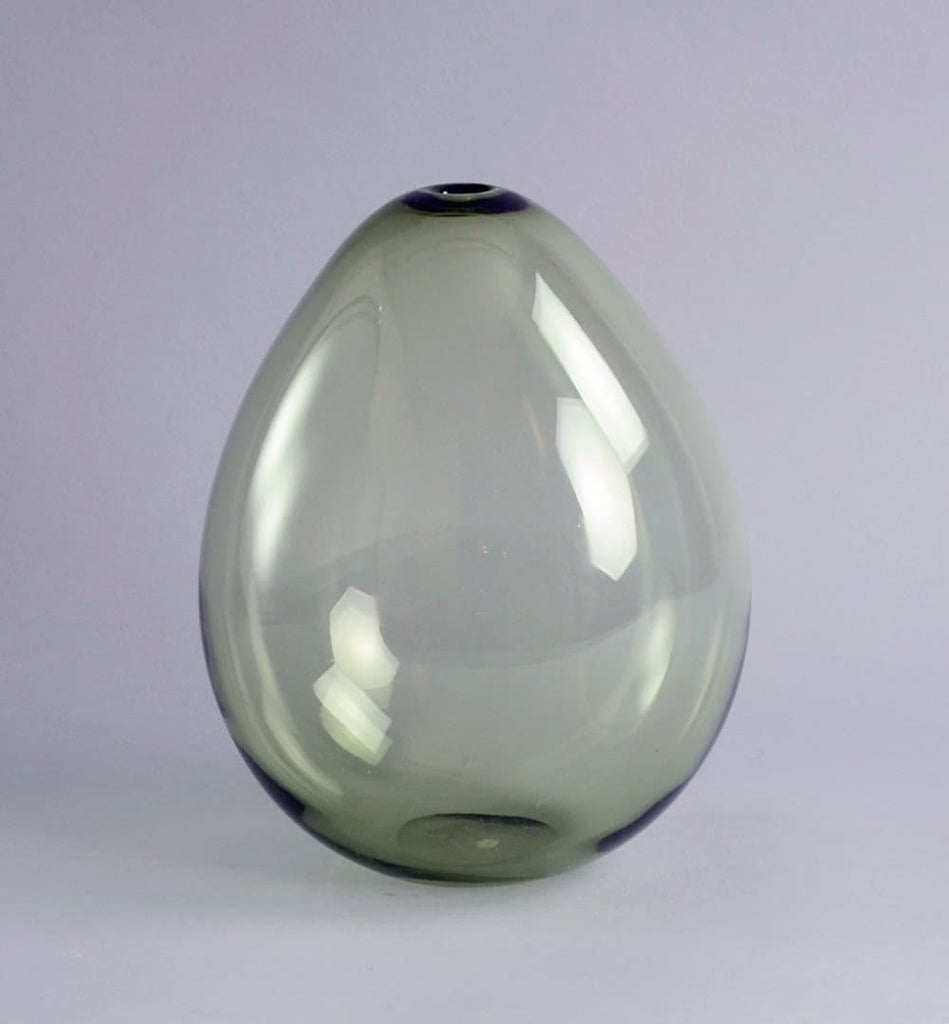 Glass "Soap Bubble" vase by Kaj Franck for Nuutäjarvi-Nottsjö B3365 - Freeforms