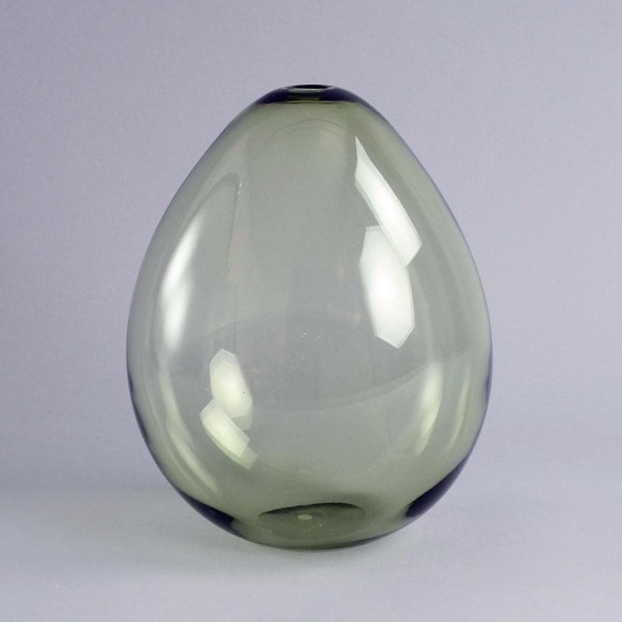 Glass "Soap Bubble" vase by ﻿Kaj Franck for Nuutäjarvi-Nottsjö B3365 - Freeforms