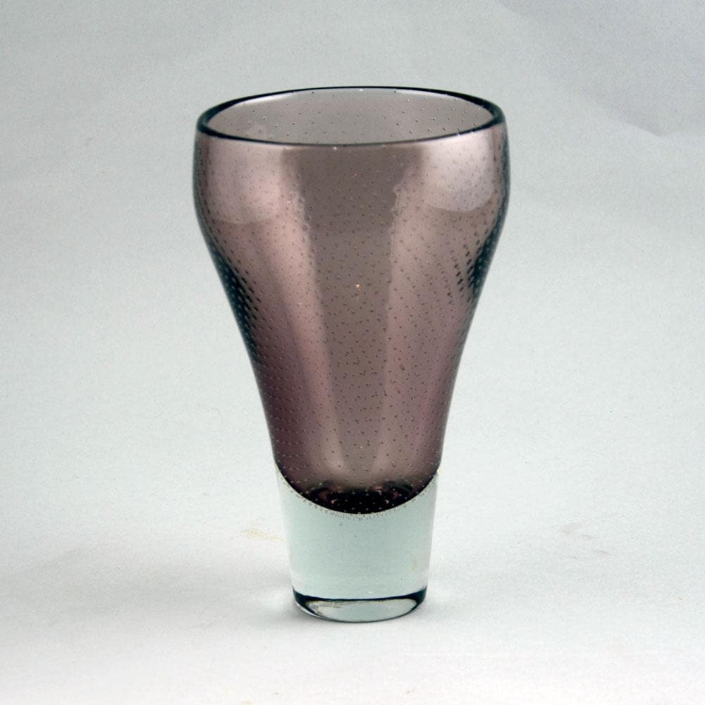 Glass vase by Gunnel Nyman for Nuutäjarvi-Nottsjö D6249 - Freeforms