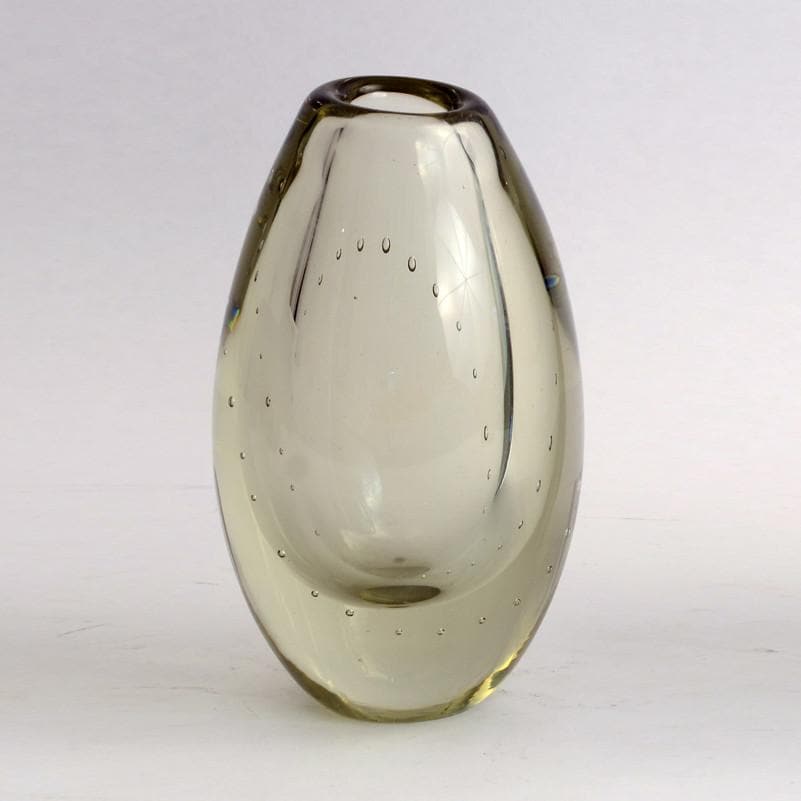 Glass vase by Gunnel Nyman for Nuutäjarvi-Nottsjö N3298 - Freeforms