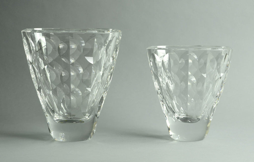 Glass vase by Ingeborg Lundin for Orrefors A1626 - Freeforms