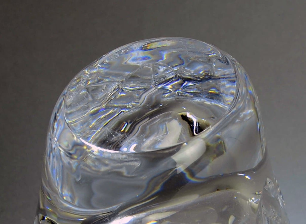 Glass vase by Ingeborg Lundin for Orrefors N9275 - Freeforms