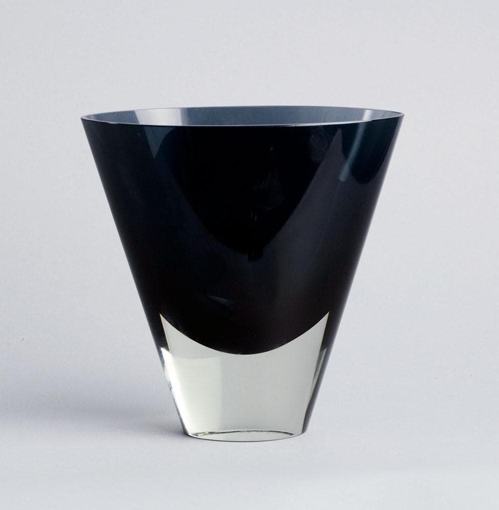 Glass vase by Kaj Franck for Nuutäjarvi-Nottsjö N1152 - Freeforms