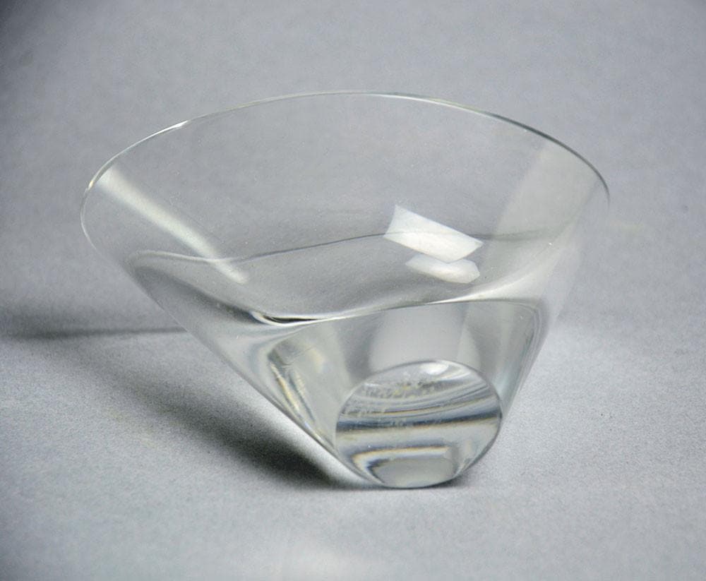 Glass vase by Kaj Franck for Nuutäjarvi-Nottsjö N5969 - Freeforms
