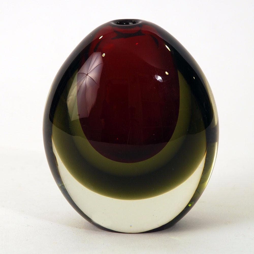 Glass vase by Kaj Franck for Nuutäjarvi-Nottsjö N7504 - Freeforms