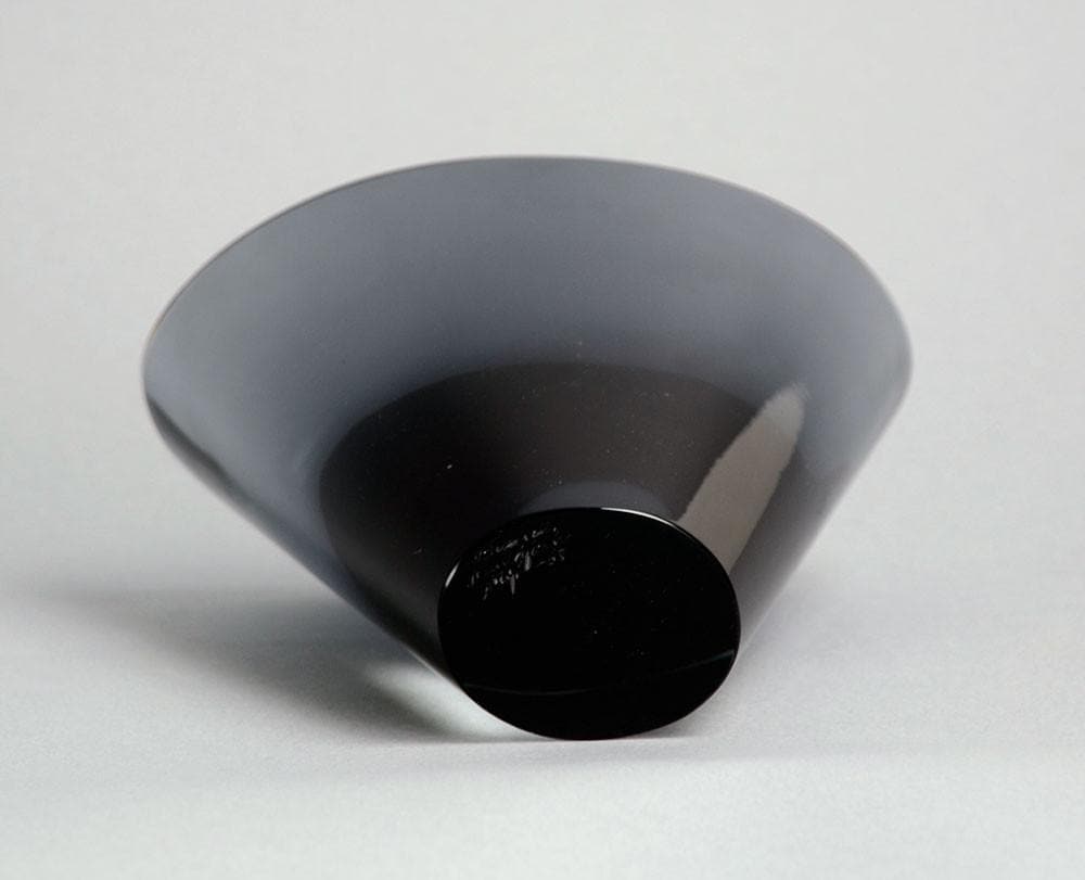 Glass vase by Kaj Franck for Nuutäjarvi-Nottsjö N8427 - Freeforms