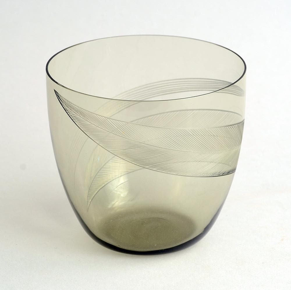 Glass vase by Kaj Franck for Nuutäjarvi-Nottsjö N8856 - Freeforms