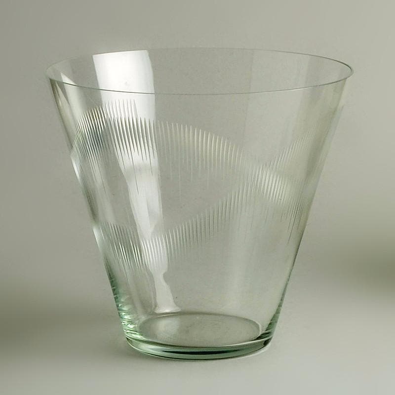 Glass vase by Kaj Franck for Nuutäjarvi-Nottsjö N9282 - Freeforms