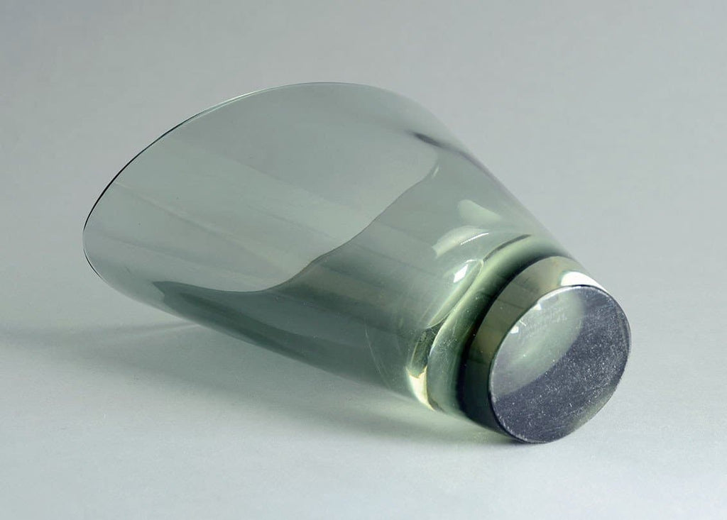 Glass vase by Kaj Franck for Nuutäjarvi-Nottsjö N9675 - Freeforms