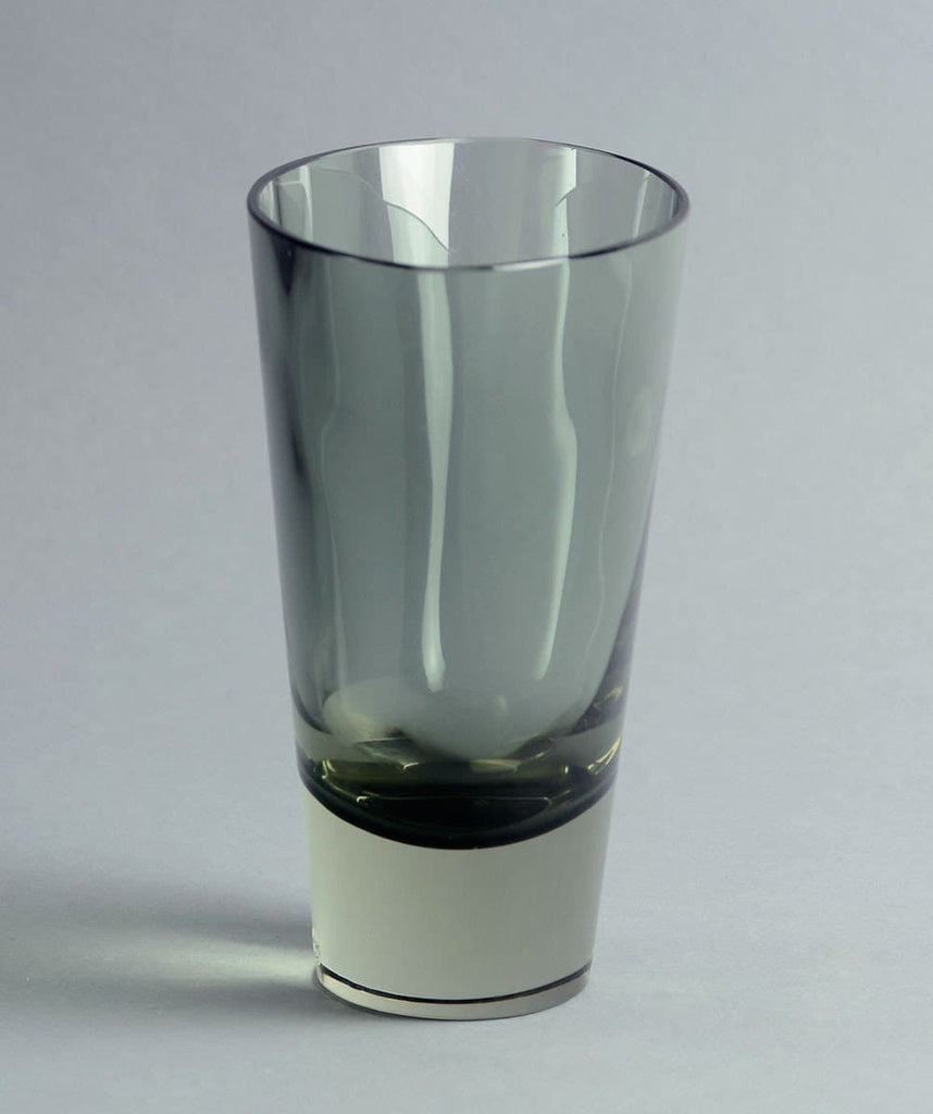 Glass vase by Kaj Franck for Nuutäjarvi-Nottsjö N9675 - Freeforms