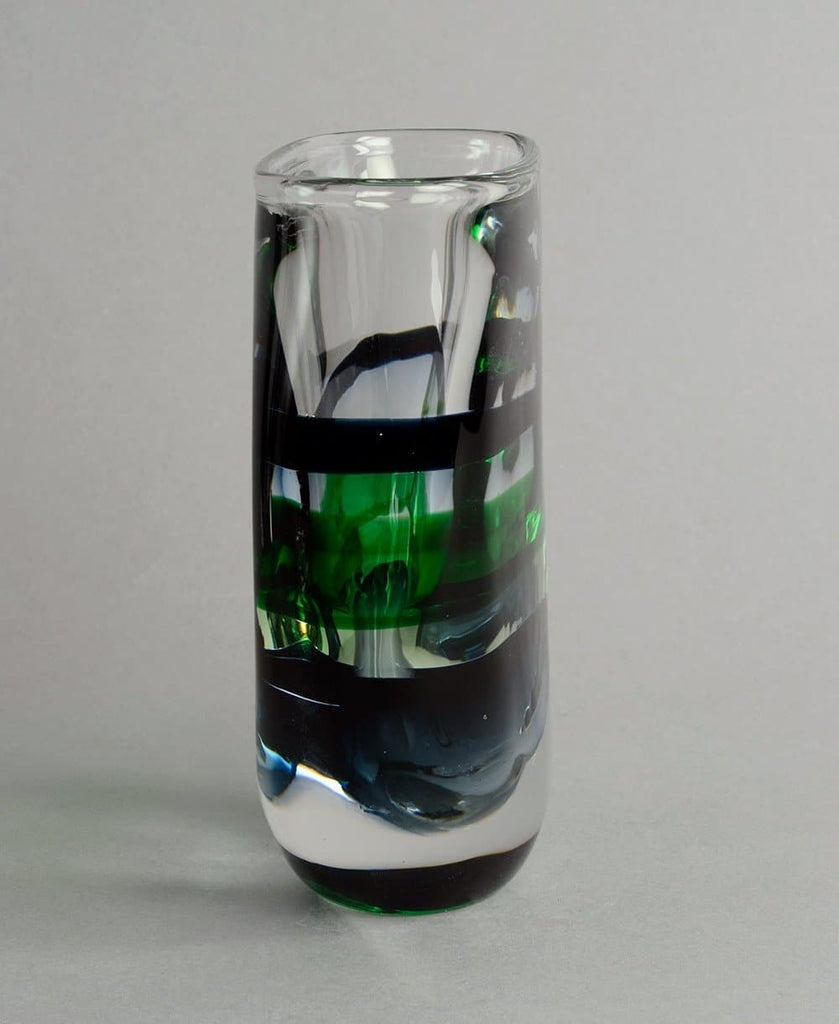 Glass vase by Nils Landberg for Orrefors B3594 - Freeforms