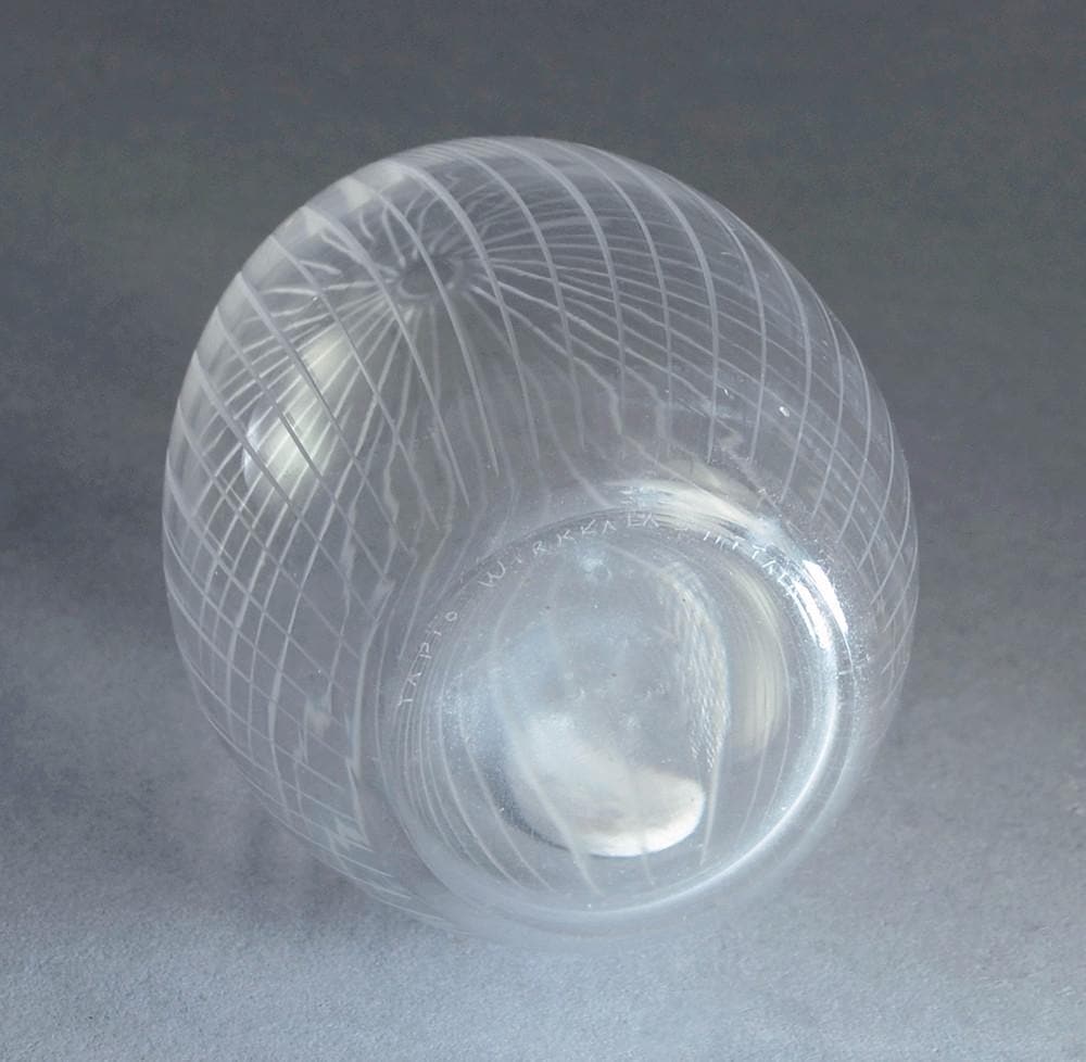 Glass vase by Tapio Wirkkala for Iittala A1496 - Freeforms