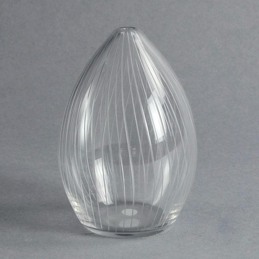 Glass vase by Tapio Wirkkala for Iittala A1496 - Freeforms
