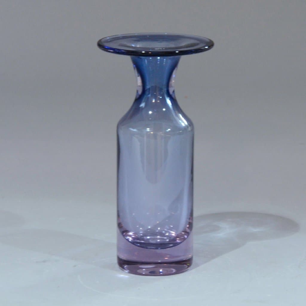 Glass vase by Tapio Wirkkala for Iittala A1551 B3090 - Freeforms