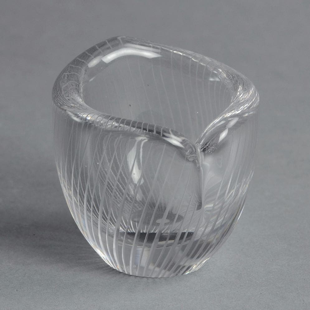 Glass vase by Tapio Wirkkala for Iittala N7875 - Freeforms