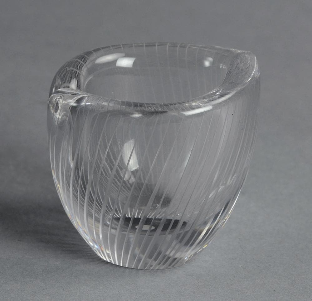 Glass vase by Tapio Wirkkala for Iittala N7875 - Freeforms
