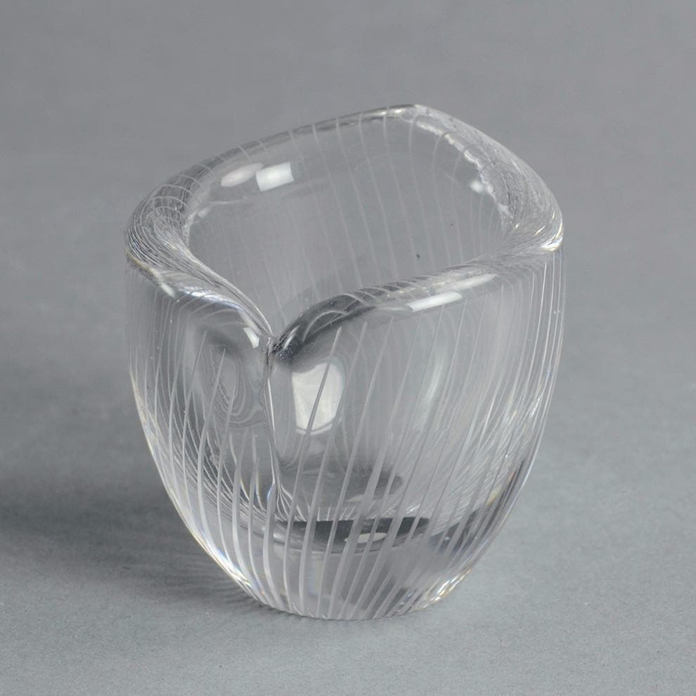 Glass vase by Tapio Wirkkala for Iittala N7875 - Freeforms