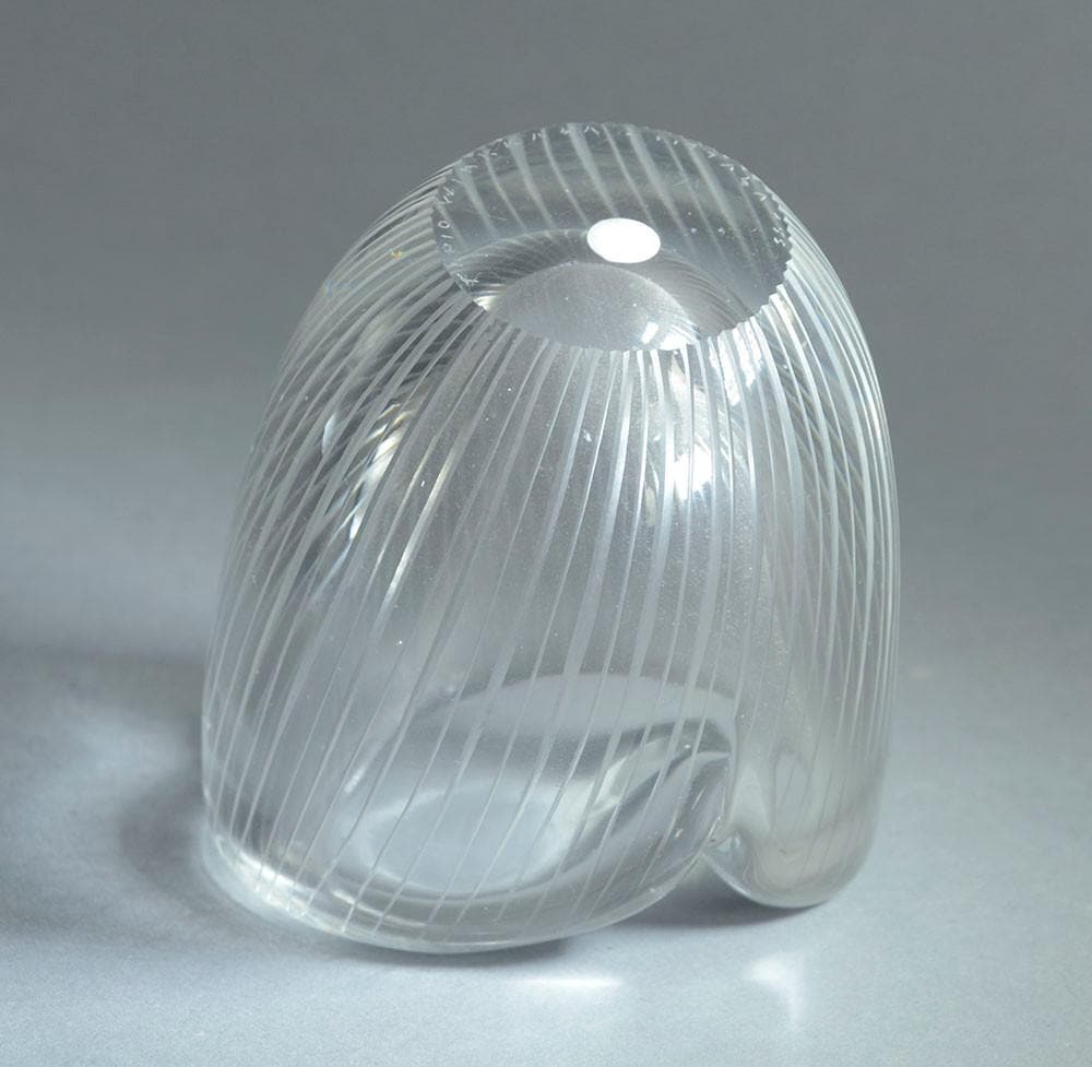 Glass vase by Tapio Wirkkala for Iittala N7941 - Freeforms