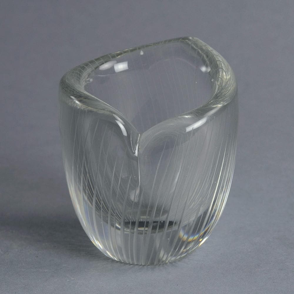 Glass vase by Tapio Wirkkala for Iittala N7941 - Freeforms