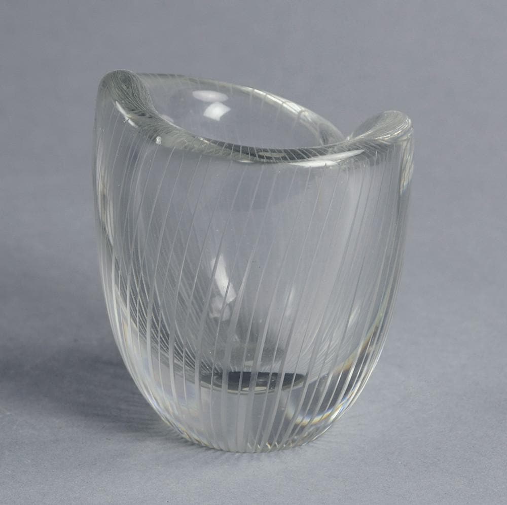 Glass vase by Tapio Wirkkala for Iittala N7941 - Freeforms