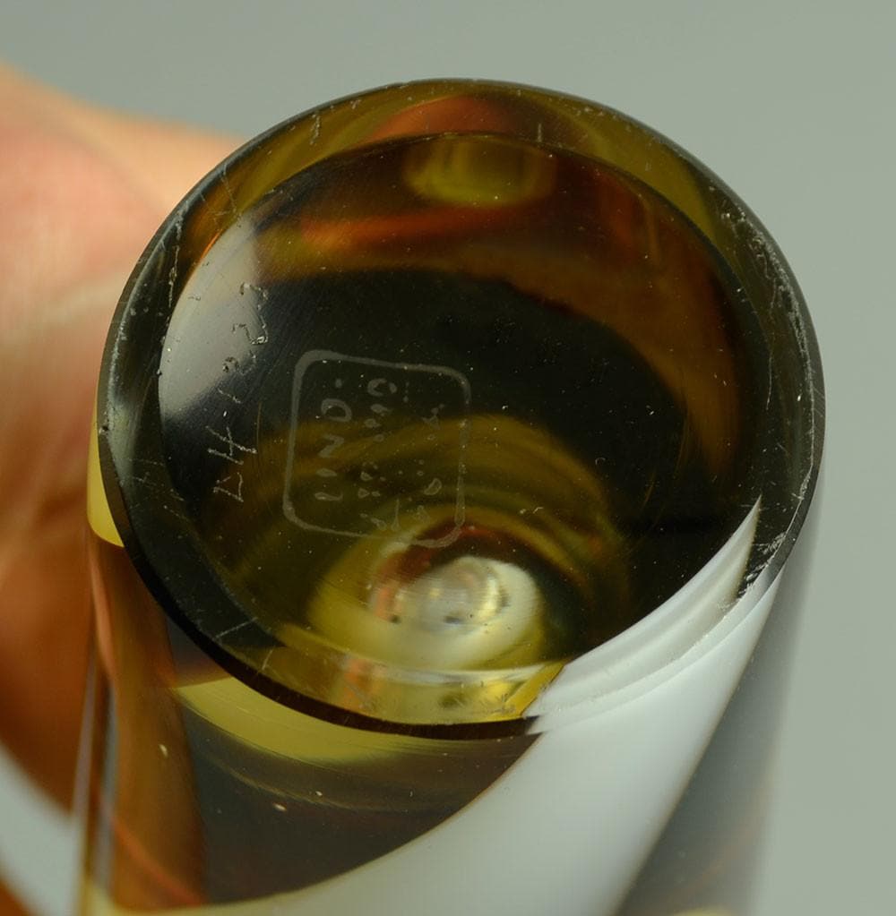 Glass vase by Vicke Lindstrand for Kosta N7457 - Freeforms