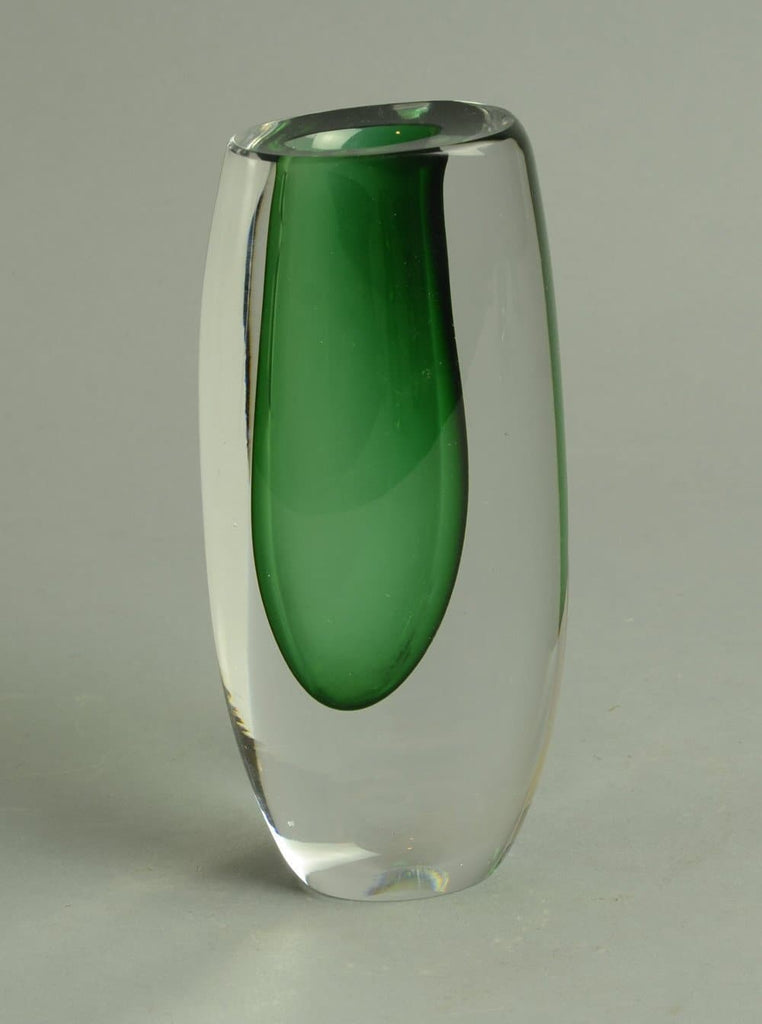 Glass vase by Vicke Lindstrand for Kosta N7525 - Freeforms