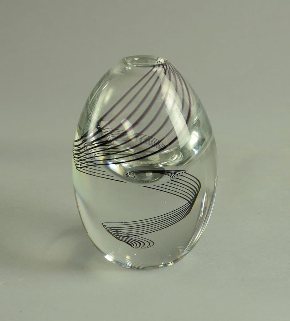 Glass vase by Vicke Lindstrand for Kosta N7816 - Freeforms