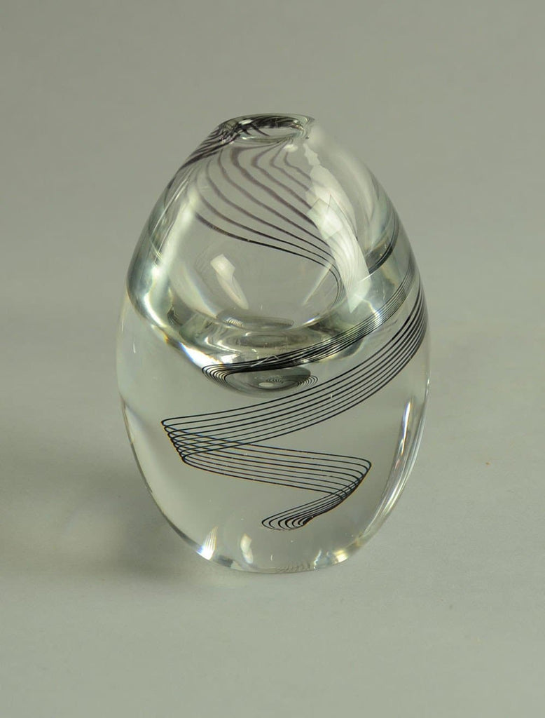 Glass vase by Vicke Lindstrand for Kosta N7816 - Freeforms