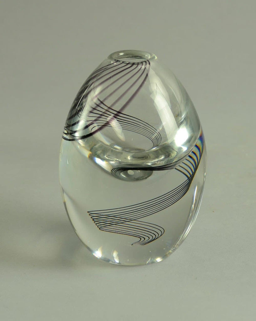 Glass vase by Vicke Lindstrand for Kosta N7816 - Freeforms