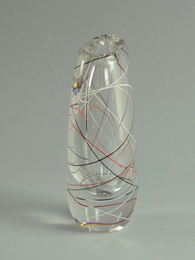 Glass vase by Vicke Lindstrand for Kosta N8338 - Freeforms